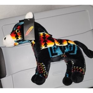 Nativo southwest western stuffed horse plush decor NEW